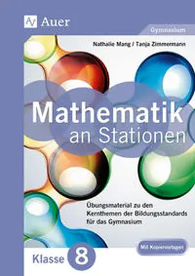 Zimmermann |  Mathe an Stationen 8 Gymnasium | Buch |  Sack Fachmedien