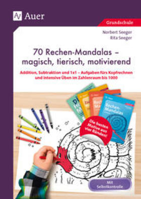 Seeger |  70 Rechenmandalas - magisch, tierisch, motivierend | Buch |  Sack Fachmedien