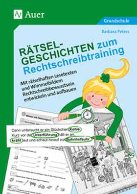 Peters |  Rätsel-Geschichten zum Rechtschreibtraining | Buch |  Sack Fachmedien