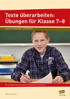 Lammersen |  Texte überarbeiten: Übungen für Klasse 7-8 | Buch |  Sack Fachmedien