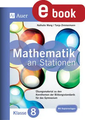 Mang / Zimmermann |  Mathe an Stationen 8 Gymnasium | eBook | Sack Fachmedien