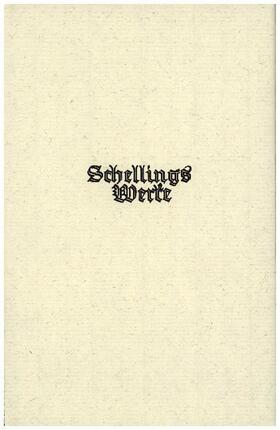  Schelling Werke  6. Ergänzungsband: Philosophie der Offenbarung | Buch |  Sack Fachmedien