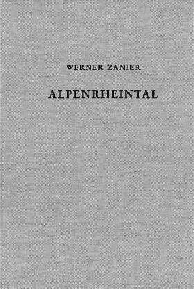 Zanier |  Das Alpenrheintal in den Jahrzehnten um Christi Geburt | Buch |  Sack Fachmedien