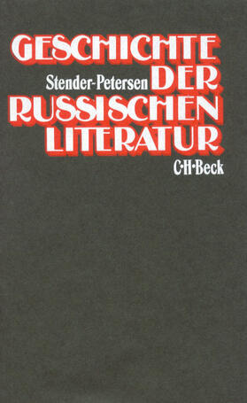 Stender-Petersen |  Geschichte der russischen Literatur | Buch |  Sack Fachmedien