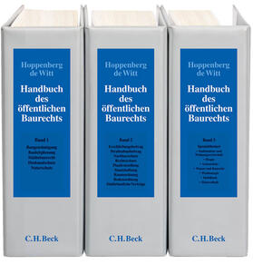 Hoppenberg / de Witt |  Handbuch des öffentlichen Baurechts, mit Fortsetzungsbezug | Loseblattwerk |  Sack Fachmedien