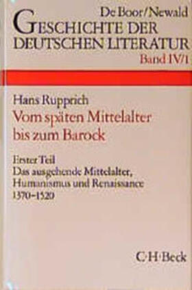  Geschichte der deutschen Literatur | Buch |  Sack Fachmedien