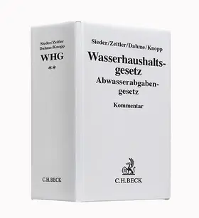  Wasserhaushaltsgesetz - Abwasserabgabengesetz  Hauptordner II 65 mm | Loseblattwerk |  Sack Fachmedien