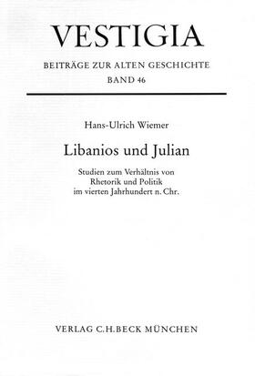Wiemer |  Libanios und Julian | Buch |  Sack Fachmedien