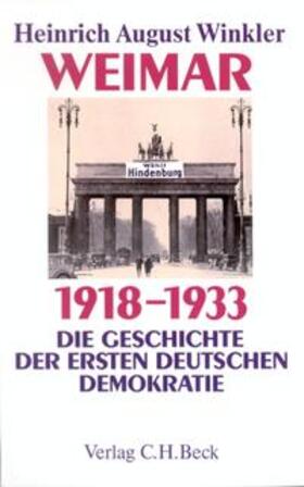 Winkler |  Weimar 1918-1933 | Buch |  Sack Fachmedien