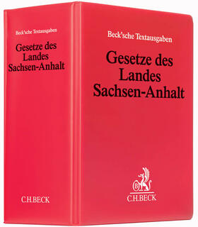 Knöll / Brachmann |  Gesetze des Landes Sachsen-Anhalt, mit Fortsetzungsbezug | Loseblattwerk |  Sack Fachmedien