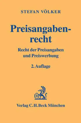 Völker |  Preisangabenrecht | Buch |  Sack Fachmedien