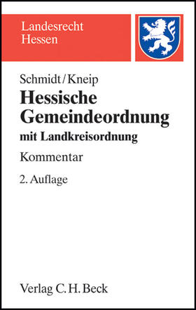 Schmidt / Kneip |  Hessische Gemeindeordnung (HGO) | Buch |  Sack Fachmedien