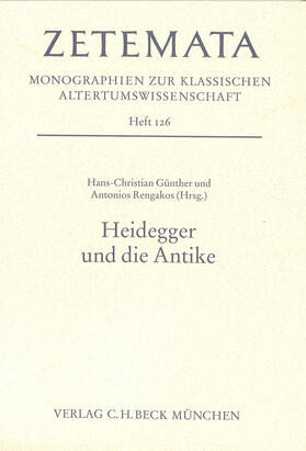 Günther / Rengakos |  Heidegger und die Antike | Buch |  Sack Fachmedien