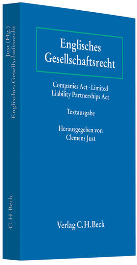 Just |  Englisches Gesellschaftsrecht | Buch |  Sack Fachmedien