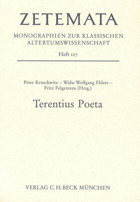 Kruschwitz / Ehlers / Felgentreu |  Terentius Poeta | Buch |  Sack Fachmedien