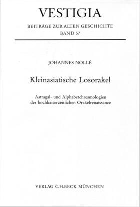 Nollé |  Kleinasiatische Losorakel | Buch |  Sack Fachmedien