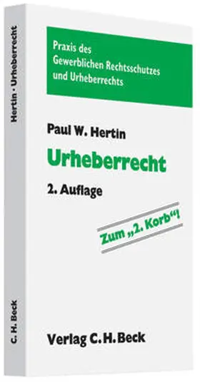 Hertin |  Urheberrecht | Buch |  Sack Fachmedien