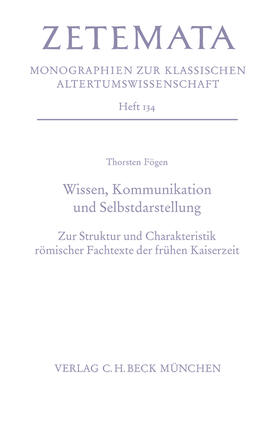 Fögen |  Wissen, Kommunikation und Selbstdarstellung | Buch |  Sack Fachmedien