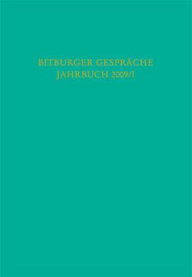 Stiftung Gesellschaft für Rechtspolitik / Stiftung Gesellschaft für Rechtspolitik, Trier |  Bitburger Gespräche  Jahrbuch 2009/I | Buch |  Sack Fachmedien