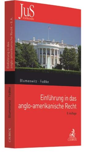 Blumenwitz / Fedtke |  Einführung in das anglo-amerikanische Recht | Buch |  Sack Fachmedien