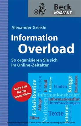 Greisle |  Information Overload | eBook | Sack Fachmedien