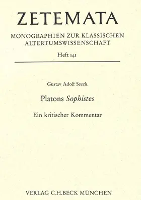 Seeck |  Platons Sophistes | Buch |  Sack Fachmedien