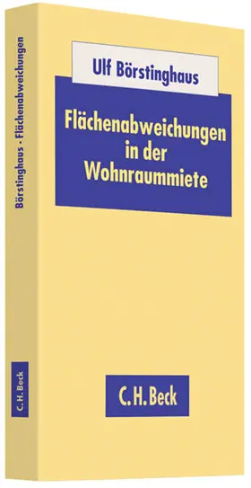 Börstinghaus |  Flächenabweichungen in der Wohnraummiete | Buch |  Sack Fachmedien