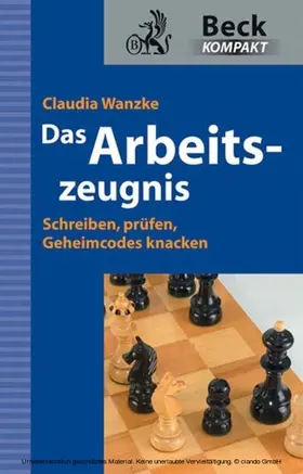 Wanzke | Das Arbeitszeugnis | E-Book | sack.de