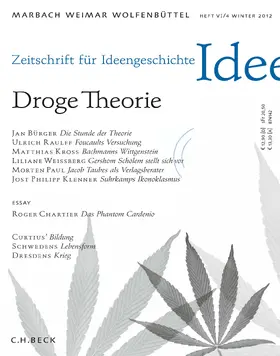 Raulff / Schlak |  Zeitschrift für Ideengeschichte Heft VI/4 Winter 2012 | Buch |  Sack Fachmedien