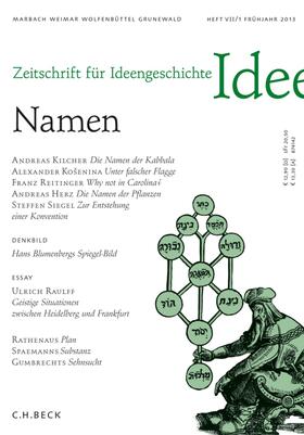 Rahden / Sommer |  Zeitschrift für Ideengeschichte Heft VII/1 Frühjahr 2013 | eBook | Sack Fachmedien