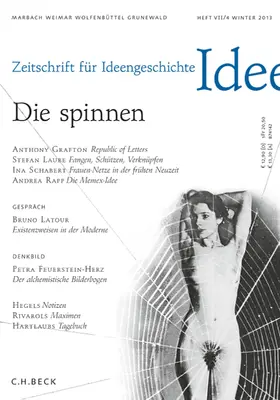 Gleixner / Heitzmann |  Zeitschrift für Ideengeschichte Heft VII/4 Winter 2013 | eBook | Sack Fachmedien