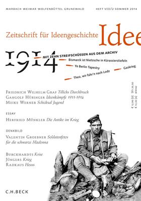 Asal / Schmidt-Glintzer |  Zeitschrift für Ideengeschichte Heft VIII/2 Sommer 2014 | eBook | Sack Fachmedien