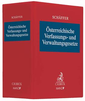  Österreichische Verfassungs- und Verwaltungsgesetze  Ordner 100 mm | Loseblattwerk |  Sack Fachmedien