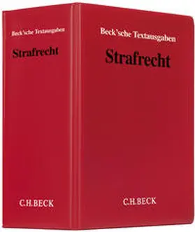  Strafrecht  Hauptordner 80 mm | Loseblattwerk |  Sack Fachmedien