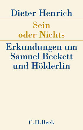 Henrich |  Sein oder Nichts | eBook | Sack Fachmedien