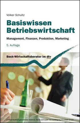 Schultz | Basiswissen Betriebswirtschaft | E-Book | sack.de