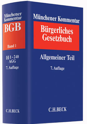 Säcker | Münchener Kommentar zum Bürgerlichen Gesetzbuch: BGB  Band 1 | Buch | 978-3-406-66541-7 | sack.de