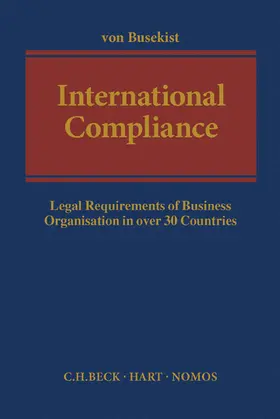 Busekist |  International Compliance | Buch |  Sack Fachmedien