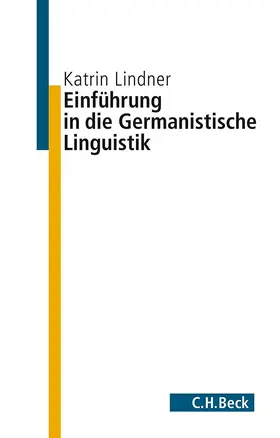 Lindner |  Einführung in die germanistische Linguistik | Buch |  Sack Fachmedien