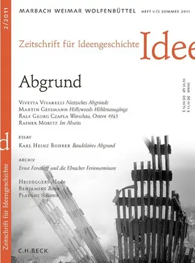  Zeitschrift für Ideengeschichte Heft V/2 Sommer 2011 | Buch |  Sack Fachmedien