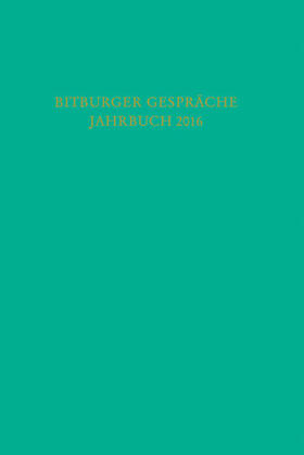 Stiftung Gesellschaft für Rechtspolitik, Trier |  Bitburger Gespräche  Jahrbuch 2016 | Buch |  Sack Fachmedien