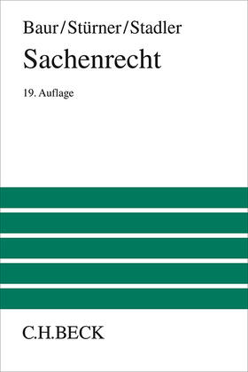 Baur / Stürner / Stadler |  Sachenrecht | Buch |  Sack Fachmedien
