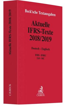 Aktuelle IFRS-Texte 2018/2019 | Buch | 978-3-406-72970-6 | sack.de