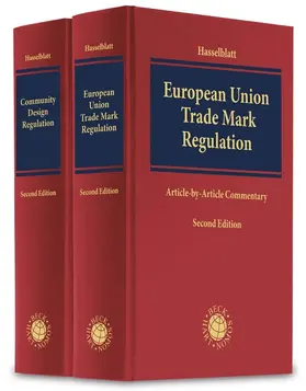 Hasselblatt |  European Union Trade Mark Regulation and Community Design Regulation | Buch |  Sack Fachmedien