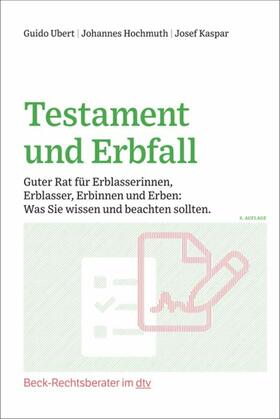 Hochmuth / Kaspar |  Testament und Erbfall | eBook | Sack Fachmedien