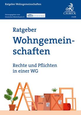 Hartmann / Deutschen Mieterbund e.V. |  Ratgeber Wohngemeinschaften | Buch |  Sack Fachmedien