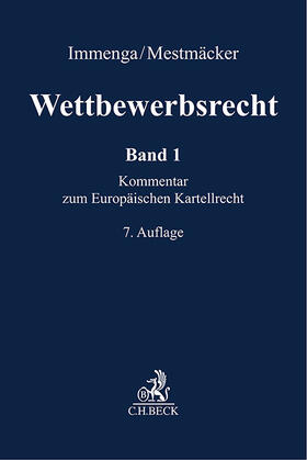 Körber / Schweitzer / Zimmer |  Wettbewerbsrecht  Band 1: EU. Kommentar zum Europäischen Kartellrecht | Buch |  Sack Fachmedien
