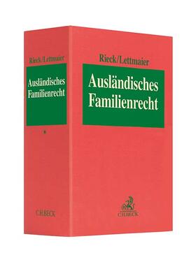  Ausländisches Familienrecht  Leinenordner I 80 mm | Loseblattwerk |  Sack Fachmedien