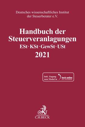 Handbuch der Steuerveranlagungen 2021 | Buch | 978-3-406-78131-5 | sack.de