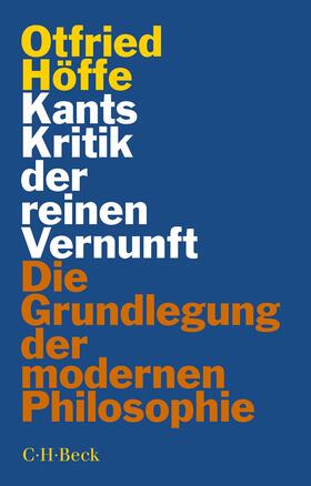 Höffe |  Kants Kritik der reinen Vernunft | Buch |  Sack Fachmedien